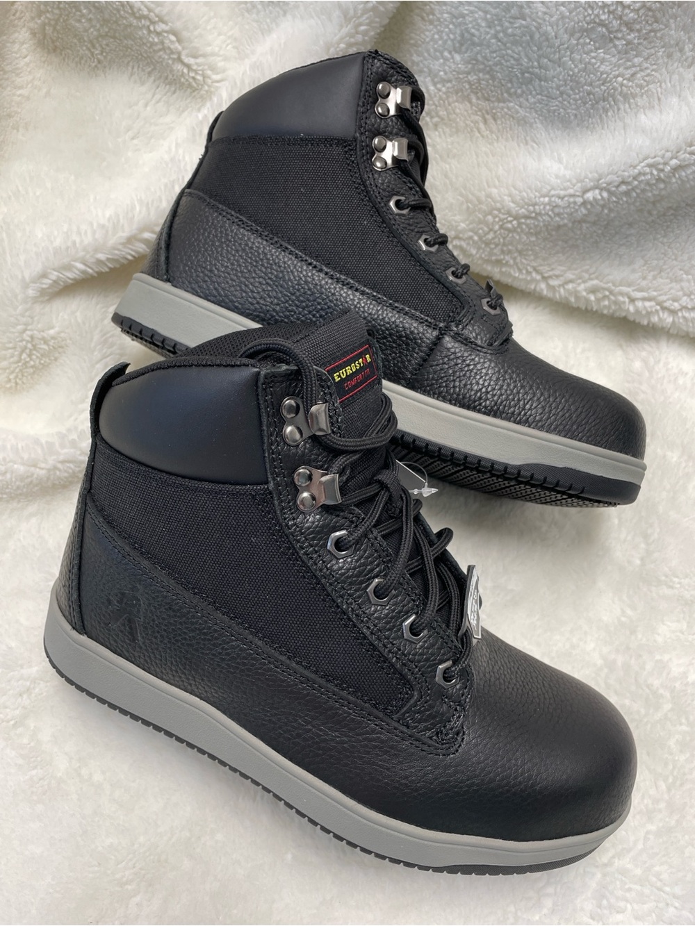 Eurostar “Connor” Leather Steel Toe Work Boots